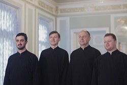 COURTESY OF THE ARTISTS - Konevets Quartet sings devotional music and Slavic folk tunes at St. Innocent Orthodox Church on Thursday, Feb. 14 at 7 p.m.
