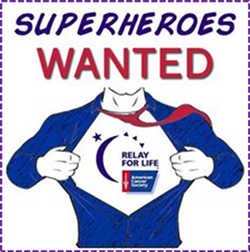 Superheroes WANTED for Relay for Life 2020 - Uploaded by mirjahbr