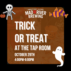 Trick or Treat at the Tap Room Oct 29th 4-8pm - Uploaded by jessicaMRB
