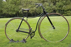 (USED WITH PERMISSION) - Tim Dawson's restored 1887 Rover Safety Bicycle, details at http://vintagebicycle.wordpress.com