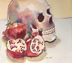 Jonte Pomegranate Watercolor