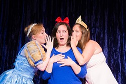 COURTESY OF REDWOOD CURTAIN THEATRE - Jessi Shieman, Molly Severdia and Nanette Voss-Herlihy dish on the lives of Disney princesses.