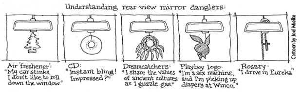 Understanding Rear View Mirror Danglers
