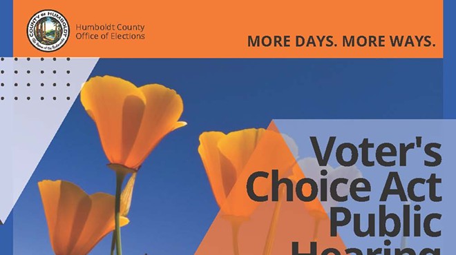 Voter’s Choice Act Public Hearing Reviewing the Election Administration Plan