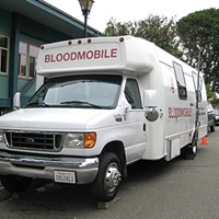 Walk-ins welcome at the bloodmobile in Eureka.