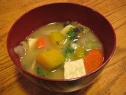JENNIFER FUMIKO CAHILL - Winter vegetable miso soup